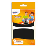 Avery sachet de 10 etiquettes ardoises noires 95 x 63 mm, crire  la craie ou un marqueur craie