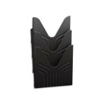 Avery trieur mural pour format a4 - lot de 3 - noir