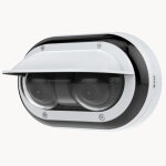 Axis p4708 - plve, camra de scurit ip, intrieure et extrieure, avec fil, artpec - 8, plafond / mur, ...