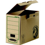 Bankers box bote archives earth series en carton 100% recycl certifi fsc - dos 15 cm - brun - lot ...