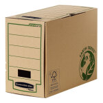 Bankers box bote archives format a4 earth series en carton montage manuel - kraft - dos 20 cm - lot ...