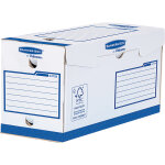 Bankers box bote archives format a4 + heavy duty en carton montage manuel - dos 20 cm - blanc - lot ...