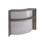 Banque d'accueil angle biospace - cdre - h. 110 x p. 86 cm