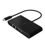 Belkin avc004btbk, usb 3. 2 gen 1 (3. 1 gen 1) type - c, 100 w, noir, hdmi, rj - 45, usb 3. 2 gen 1 (3. ...