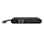 Belkin avc005btbk, avec fil, usb 3. 2 gen 1 (3. 1 gen 1) type - c, noir, hdmi, rj - 45, usb 3. 2 gen ...