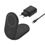 Belkin boostcharge qi2 15w mag 2in1 stand bl wiz028vfbk Belkin boostcharge qi2 15w mag 2in1 stand bl wiz028vfbk