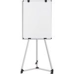 Bi - office chevalet magntique pieds  roulettes, surface laque. dimensions : 750 x 1065 mm