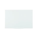Bi - office tableau blanc laqu antimicrobien - surface magntique - cadre aluminium - l. 120 x h. 90 ...