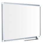 Bi - office tableau blanc laqu mayanewgeneration - surface magntique - cadre aluminium - l. 120 x ...