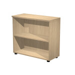 Bibliothèque basse pronto - l. 80 x h. 72 cm - sans porte - chêne Bibliothèque basse pronto - l. 80 x h. 72 cm - sans porte - chêne