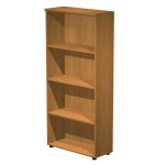 Bibliothque haute pronto - l. 80 x h. 180 cm - sans porte - aulne
