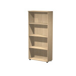 Bibliothque haute pronto - l. 80 x h. 180 cm - sans porte - chne