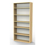 Biblioth�que libri 2 h. 200 x l. 94 cm - ch�ne / blanc