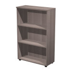 Bibliothèque mi - hauteur pronto - l. 80 x h. 120 cm - sans porte - cendre Bibliothèque mi - hauteur pronto - l. 80 x h. 120 cm - sans porte - cendre