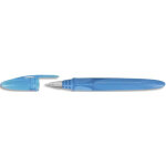 Bic boite de 20 easyclic stylos - plume rechargeables encre bleue - corps couleurs assorties