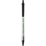 Bic clic stic ecolutions stylo bille rtractable pointe moyenne - noir