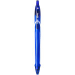 Bic gel - ocity quick dry stylo roller rtractable pointe moyenne - encre gel bleue