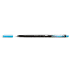Bic intensity stylo feutre d'criture pointe fine et corps noir verni - bleu ciel