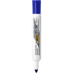 Bic velleda 1711 feutres pour tableau blanc effaables  sec  pointe conique large - marqueur bleu