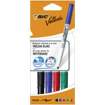 Bic velleda 1741 feutres pour tableau blanc effaables  sec, pointe conique moyenne 1, 4 mm - marqueurs ...