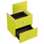 Bloc tiroirs multicases color - vert Bloc tiroirs multicases color - vert