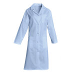 Blouse professionnelle bleu ciel 100% coton manches longues, taille 52 / 54 Blouse professionnelle bleu ciel 100% coton manches longues, taille 52 / 54