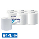 Bobines d'essuie - mains  dvidage central lucart strong l - one, lot de 6