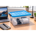Bo�te de rangement avec couvercle, 27 litres