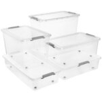 Bo�te de rangement dessous lit 'leo', 33 litres
