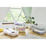 Bo�te de rangement 'konrad', � roulettes, 52 litres