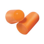 Bouchons anti - bruit jetables 1100c, dans un sachet, orange