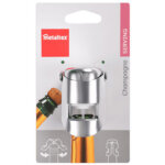 Bouchon � champagne, chrom�, argent