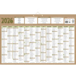 Bouchut calendrier mural annuel natura - 43 x 65 cm - 2026 Bouchut calendrier mural annuel natura - 43 x 65 cm - 2026