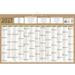 Bouchut calendrier mural annuel natura - 43 x 65 cm - 2027