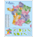 Bouchut carte de france administative souple