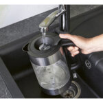 Bouilloire pc - wks 1322, 1, 7 l, verre / dark inox
