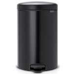 Brabantia poubelle newicon brabantia 20 l noire Brabantia poubelle newicon brabantia 20 l noire