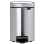 Brabantia poubelle newicon brabantia 3 l gris brossé mat Brabantia poubelle newicon brabantia 3 l gris brossé mat