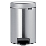 Brabantia poubelle newicon brabantia 3 l gris brossé mat Brabantia poubelle newicon brabantia 3 l gris brossé mat