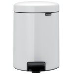 Brabantia poubelle newicon brabantia 5 l blanche Brabantia poubelle newicon brabantia 5 l blanche