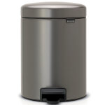 Brabantia poubelle newicon brabantia 5 l platinum Brabantia poubelle newicon brabantia 5 l platinum