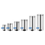 Brabantia poubelle  pdale 30l - inox