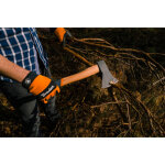 Bradas hache universelle, manche en bois, 600 g