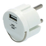 Adaptateur secteur usb 2. 4 brennenstuhl, blanc