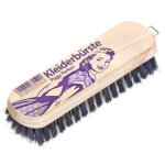 Brosse � v�tements ideal, en bois laqu�