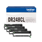 Brother dr248cl tambour original - pack de 4 (noir, cyan, magenta, jaune) Brother dr248cl tambour original - pack de 4 (noir, cyan, magenta, jaune)