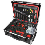 Bo�te � outils, 211 pi�ces, en valise alu