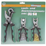 Brüder mannesmann green line brüder mannesmann kit de pince à oeillet et perçage rotatif Brüder mannesmann green line brüder mannesmann kit de pince à oeillet et perçage rotatif