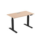 Bureau assis - debout activ'o - réglage électrique en hauteur - l. 140 x p. 80 cm - plateau hêtre avec ... Bureau assis - debout activ'o - réglage électrique en hauteur - l. 140 x p. 80 cm - plateau hêtre avec ...