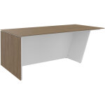 Bureau de direction pied vertical à droite rhéa - l. 200 x p. 100 x h. 741 cm - plateau noyer - pieds ... Bureau de direction pied vertical à droite rhéa - l. 200 x p. 100 x h. 741 cm - plateau noyer - pieds ...